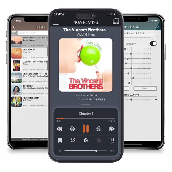 Download fo free audiobook The Vincent Brothers (The Vincent Boys, #2) by Abbi Glines and listen anywhere on your iOS devices in the ListenBook app.