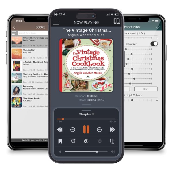 Download fo free audiobook The Vintage Christmas Cookbook: A Baby Boomer, Thrifter and Flea Market Fanatic Shares 25 Old-Fashioned Recipes and Vintage Decor by Angela Webster McRae and listen anywhere on your iOS devices in the ListenBook app.