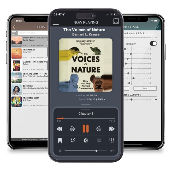 Download fo free audiobook The Voices of Nature: How and Why Animals Communicate by Bernard L. Krause and listen anywhere on your iOS devices in the ListenBook app.