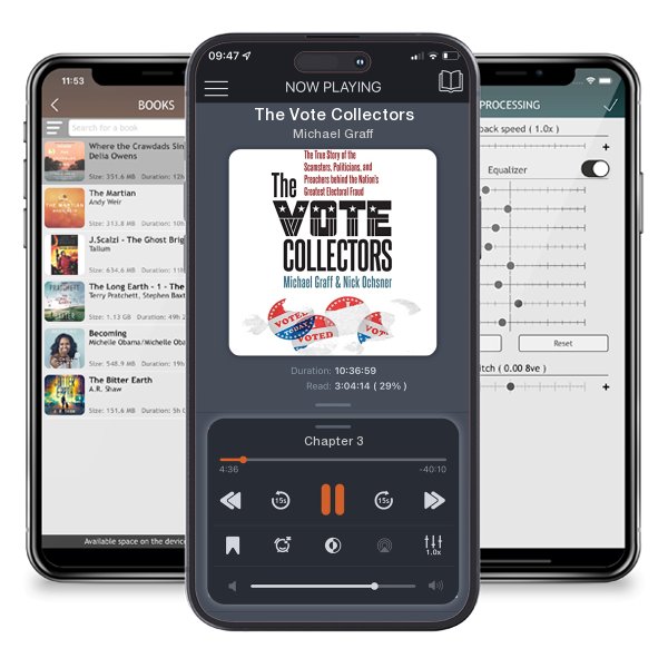 Download fo free audiobook The Vote Collectors by Michael Graff and listen anywhere on your iOS devices in the ListenBook app.