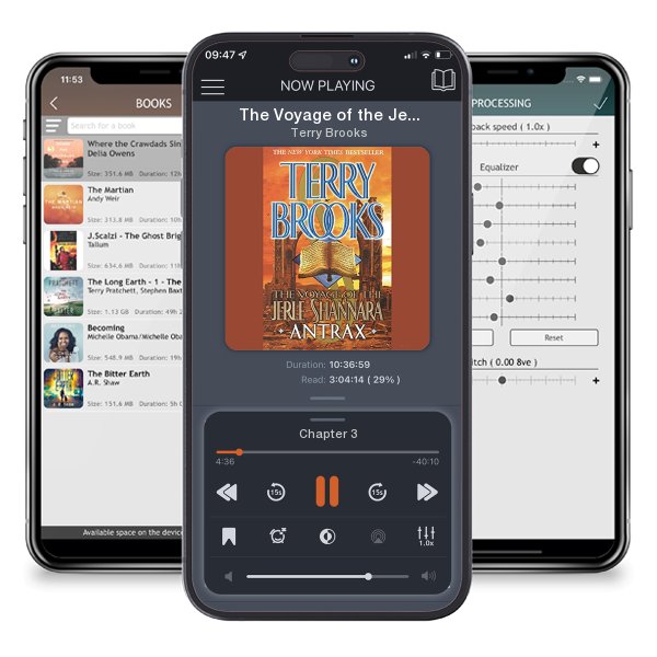 Download fo free audiobook The Voyage of the Jerle Shannara: Antrax by Terry Brooks and listen anywhere on your iOS devices in the ListenBook app.