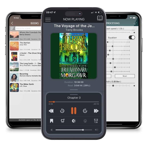 Download fo free audiobook The Voyage of the Jerle Shannara: Morgawr by Terry Brooks and listen anywhere on your iOS devices in the ListenBook app.