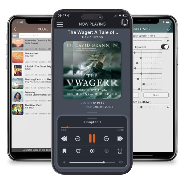 Download fo free audiobook The Wager: A Tale of Shipwreck, Mutiny and Murder by David Grann and listen anywhere on your iOS devices in the ListenBook app.
