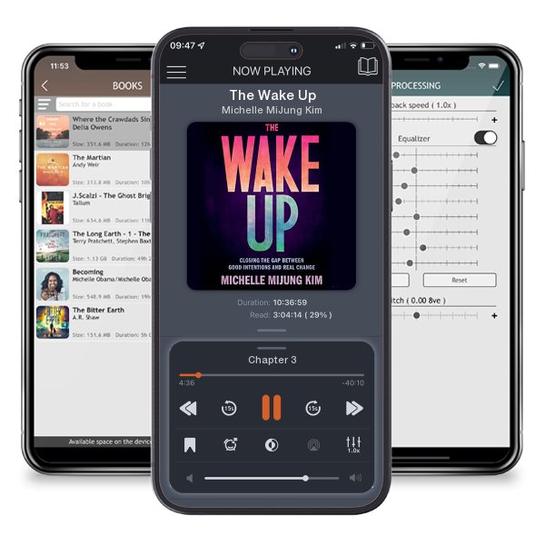 Download fo free audiobook The Wake Up by Michelle MiJung Kim and listen anywhere on your iOS devices in the ListenBook app.