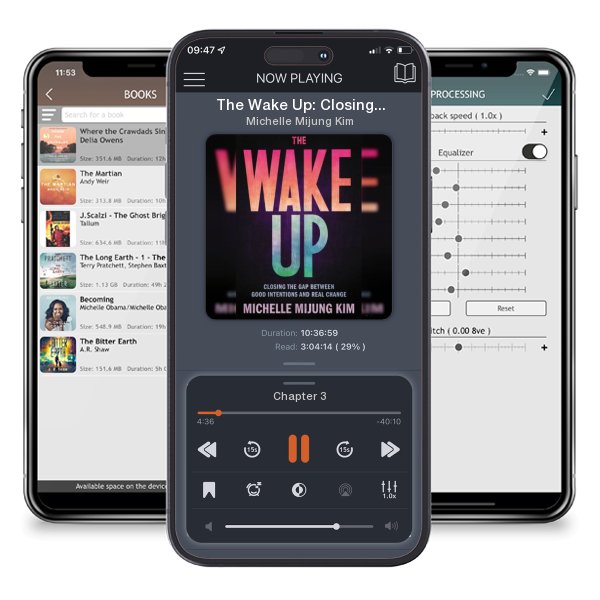 Download fo free audiobook The Wake Up: Closing the Gap Between Good Intentions and Real... by Michelle Mijung Kim and listen anywhere on your iOS devices in the ListenBook app.