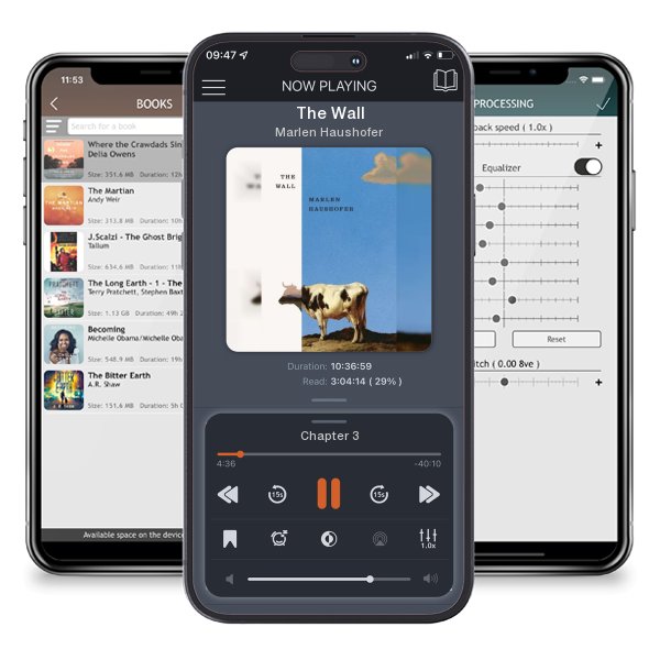 Download fo free audiobook The Wall by Marlen Haushofer and listen anywhere on your iOS devices in the ListenBook app.