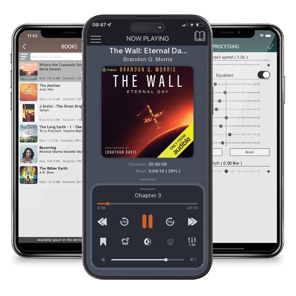 Download fo free audiobook The Wall: Eternal Day by Brandon Q. Morris and listen anywhere on your iOS devices in the ListenBook app.