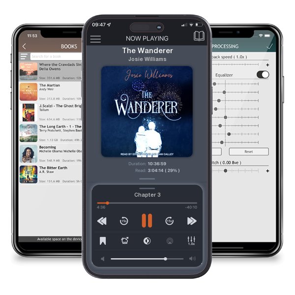 Download fo free audiobook The Wanderer by Josie Williams and listen anywhere on your iOS devices in the ListenBook app.