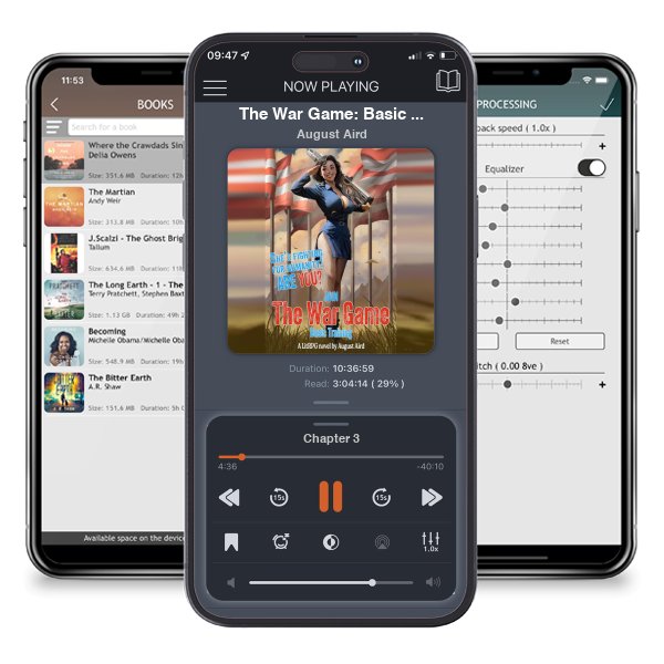 Download fo free audiobook The War Game: Basic Training (The War Game: A LitRPG Space Adventure Book 1) by August Aird and listen anywhere on your iOS devices in the ListenBook app.