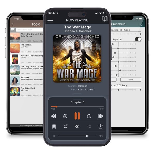 Download fo free audiobook The War Mage by Orlando A. Sanchez and listen anywhere on your iOS devices in the ListenBook app.