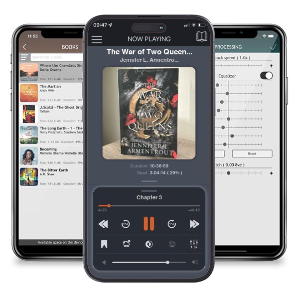 Download fo free audiobook The War of Two Queens by Jennifer L. Armentrout and listen anywhere on your iOS devices in the ListenBook app.