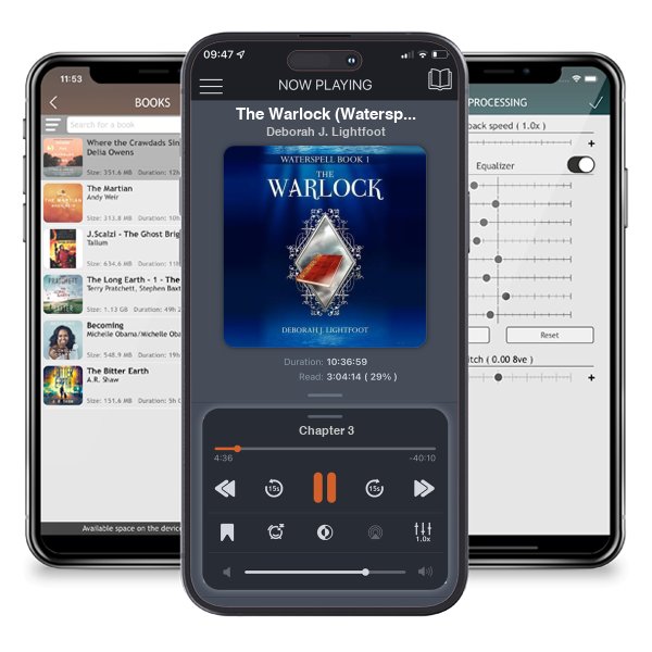 Download fo free audiobook The Warlock (Waterspell, #1) by Deborah J. Lightfoot and listen anywhere on your iOS devices in the ListenBook app.