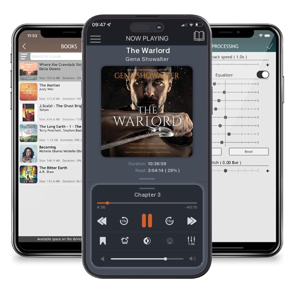 Download fo free audiobook The Warlord by Gena Showalter and listen anywhere on your iOS devices in the ListenBook app.