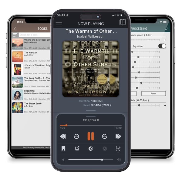 Download fo free audiobook The Warmth of Other Suns: The Epic Story of America's Great... by Isabel Wilkerson and listen anywhere on your iOS devices in the ListenBook app.