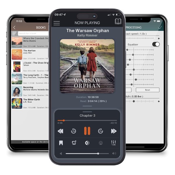 Download fo free audiobook The Warsaw Orphan by Kelly Rimmer and listen anywhere on your iOS devices in the ListenBook app.