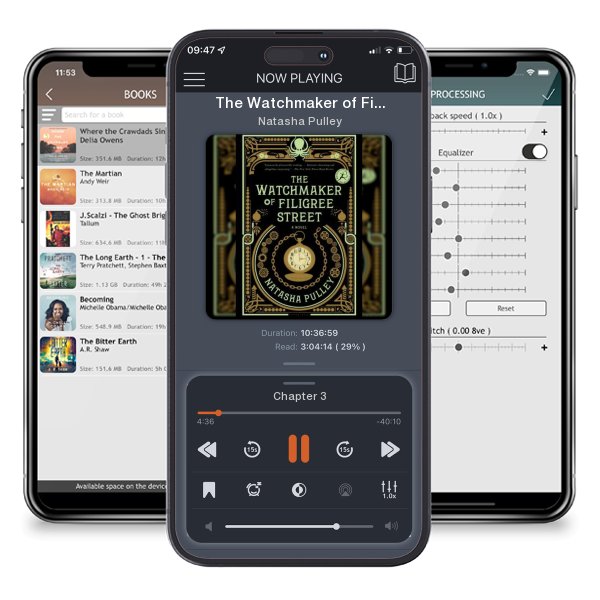 Download fo free audiobook The Watchmaker of Filigree Street by Natasha Pulley and listen anywhere on your iOS devices in the ListenBook app.