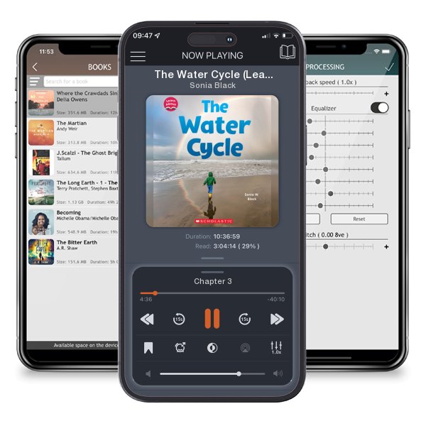 Download fo free audiobook The Water Cycle (Learn About: Water) by Sonia Black and listen anywhere on your iOS devices in the ListenBook app.