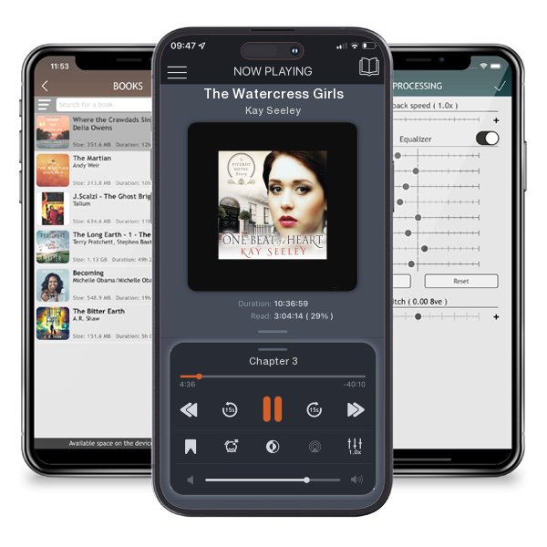 Download fo free audiobook The Watercress Girls by Kay Seeley and listen anywhere on your iOS devices in the ListenBook app.