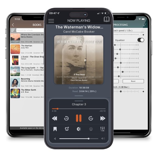 Download fo free audiobook The Waterman's Widow: A True Story by Carol McCabe Booker and listen anywhere on your iOS devices in the ListenBook app.