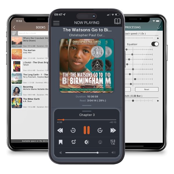 Download fo free audiobook The Watsons Go to Birmingham--1963 by Christopher Paul Curtis and listen anywhere on your iOS devices in the ListenBook app.