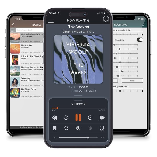 Download fo free audiobook The Waves by Virginia Woolf and Mark Hussey and listen anywhere on your iOS devices in the ListenBook app.