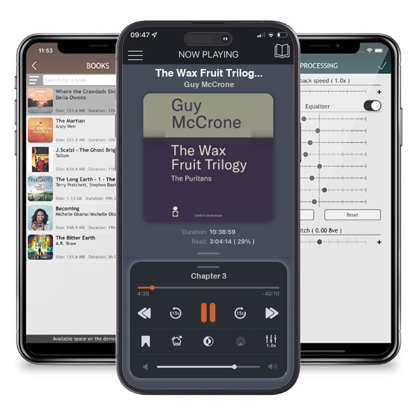 Download fo free audiobook The Wax Fruit Trilogy: The Puritans - The Wax Fruit Trilogy by Guy McCrone and listen anywhere on your iOS devices in the ListenBook app.