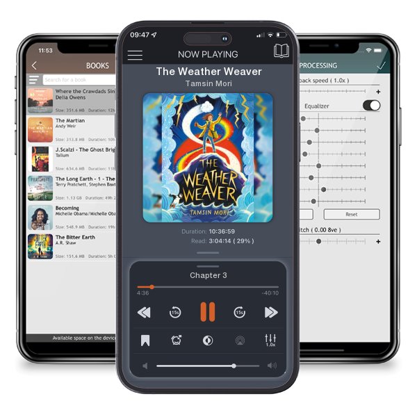 Download fo free audiobook The Weather Weaver by Tamsin Mori and listen anywhere on your iOS devices in the ListenBook app.