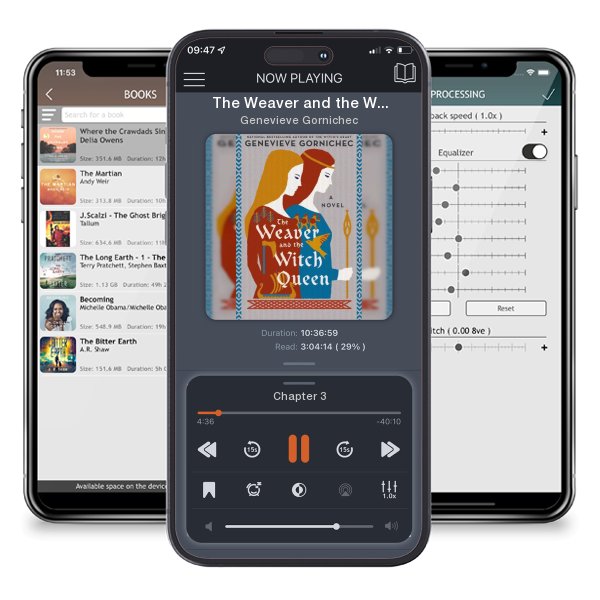Download fo free audiobook The Weaver and the Witch Queen by Genevieve Gornichec and listen anywhere on your iOS devices in the ListenBook app.