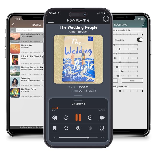 Download fo free audiobook The Wedding People by Alison Espach and listen anywhere on your iOS devices in the ListenBook app.