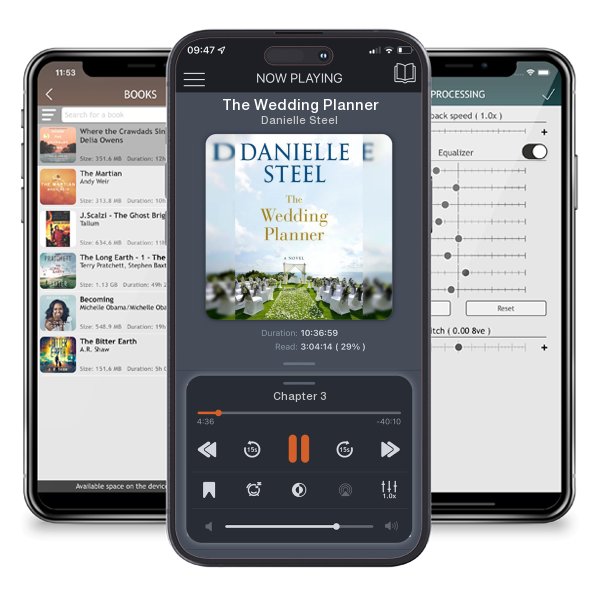 Download fo free audiobook The Wedding Planner by Danielle Steel and listen anywhere on your iOS devices in the ListenBook app.