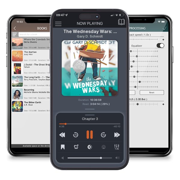 Download fo free audiobook The Wednesday Wars: A Newbery Honor Award Winner by Gary D. Schmidt and listen anywhere on your iOS devices in the ListenBook app.