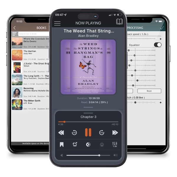 Download fo free audiobook The Weed That Strings the Hangman's Bag: A Flavia de Luce Novel by Alan Bradley and listen anywhere on your iOS devices in the ListenBook app.