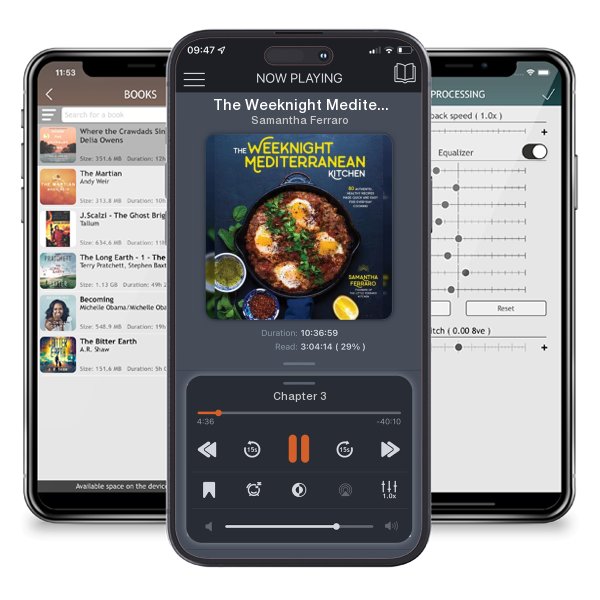 Download fo free audiobook The Weeknight Mediterranean Kitchen: 80 Authentic, Healthy... by Samantha Ferraro and listen anywhere on your iOS devices in the ListenBook app.