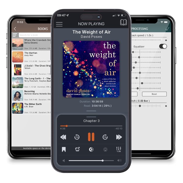 Download fo free audiobook The Weight of Air by David Poses and listen anywhere on your iOS devices in the ListenBook app.