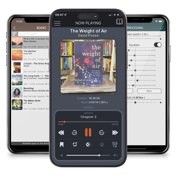 Download fo free audiobook The Weight of Air by David Poses and listen anywhere on your iOS devices in the ListenBook app.