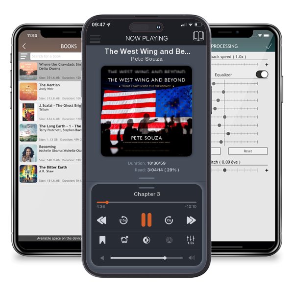 Download fo free audiobook The West Wing and Beyond: What I Saw Inside the Presidency by Pete Souza and listen anywhere on your iOS devices in the ListenBook app.