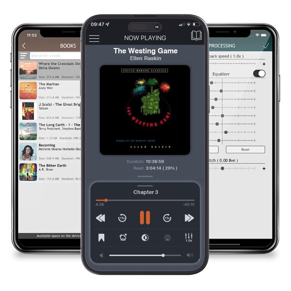 Download fo free audiobook The Westing Game by Ellen Raskin and listen anywhere on your iOS devices in the ListenBook app.
