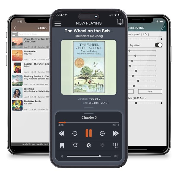 Download fo free audiobook The Wheel on the School by Meindert De Jong and listen anywhere on your iOS devices in the ListenBook app.