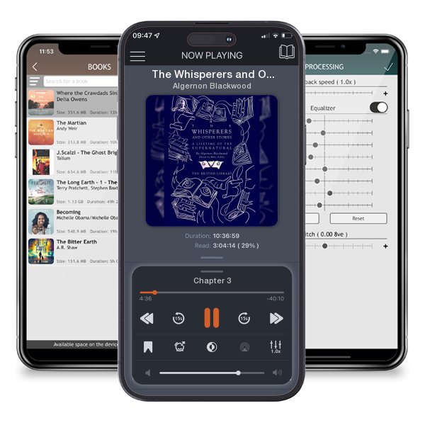 Download fo free audiobook The Whisperers and Other Stories: A Lifetime of the Supernatural by Algernon Blackwood and listen anywhere on your iOS devices in the ListenBook app.
