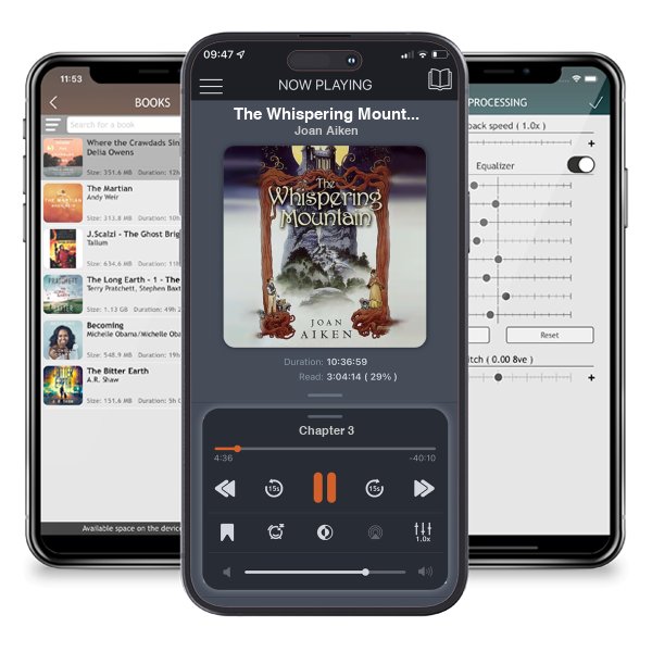 Download fo free audiobook The Whispering Mountain (The Wolves Chronicles, #0) by Joan Aiken and listen anywhere on your iOS devices in the ListenBook app.