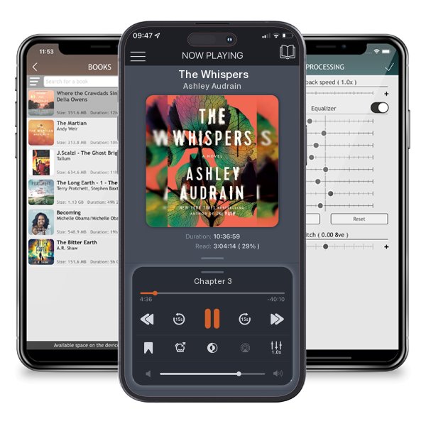 Download fo free audiobook The Whispers by Ashley Audrain and listen anywhere on your iOS devices in the ListenBook app.