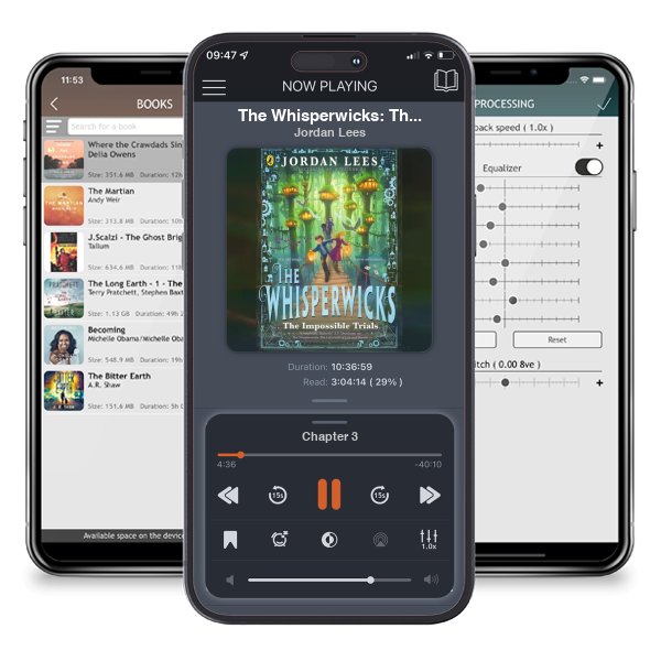 Download fo free audiobook The Whisperwicks: The Impossible Trials - The Whisperwicks by Jordan Lees and listen anywhere on your iOS devices in the ListenBook app.