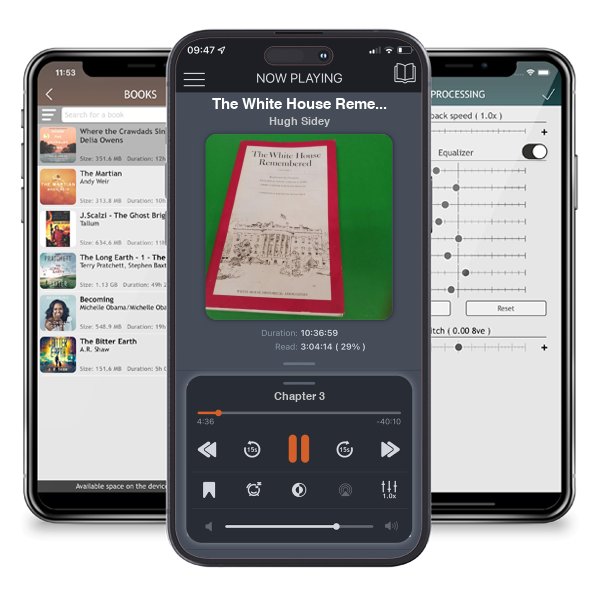 Download fo free audiobook The White House Remembered by Hugh Sidey and listen anywhere on your iOS devices in the ListenBook app.