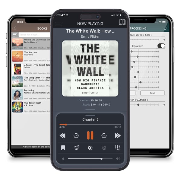 Download fo free audiobook The White Wall: How Big Finance Bankrupts Black America by Emily Flitter and listen anywhere on your iOS devices in the ListenBook app.