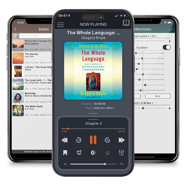 Download fo free audiobook The Whole Language: The Power of Extravagant Tenderness by Gregory Boyle and listen anywhere on your iOS devices in the ListenBook app.