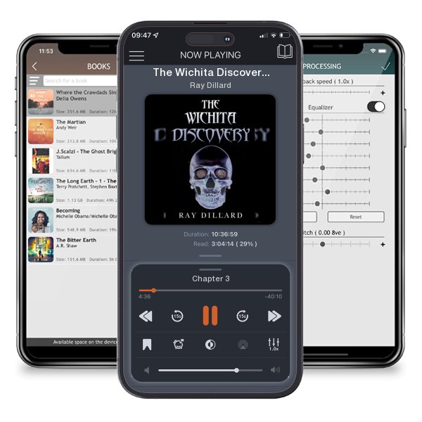 Download fo free audiobook The Wichita Discovery by Ray Dillard and listen anywhere on your iOS devices in the ListenBook app.