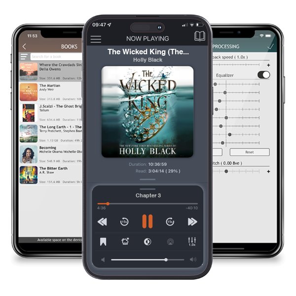 Download fo free audiobook The Wicked King (The Folk of the Air, #2) by Holly Black and listen anywhere on your iOS devices in the ListenBook app.