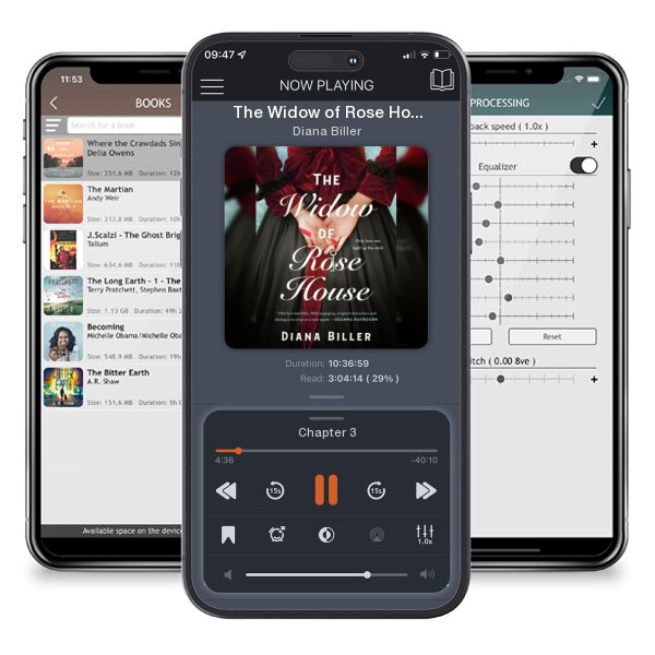 Download fo free audiobook The Widow of Rose House by Diana Biller and listen anywhere on your iOS devices in the ListenBook app.