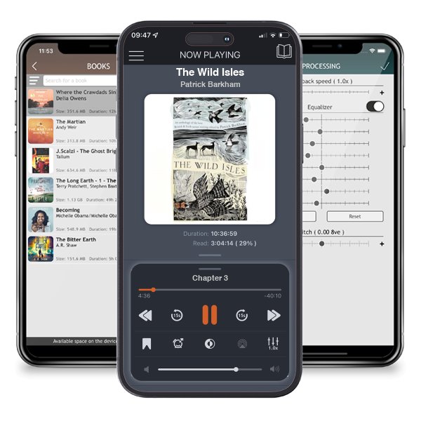 Download fo free audiobook The Wild Isles by Patrick Barkham and listen anywhere on your iOS devices in the ListenBook app.