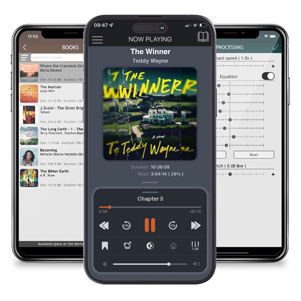 Download fo free audiobook The Winner by Teddy Wayne and listen anywhere on your iOS devices in the ListenBook app.